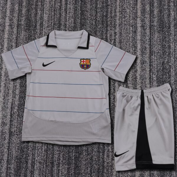 Kids Retro Barcelona Away Jersey 2003/04