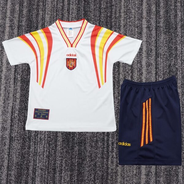 Kids Retro Spain Third Away Jersey 1996