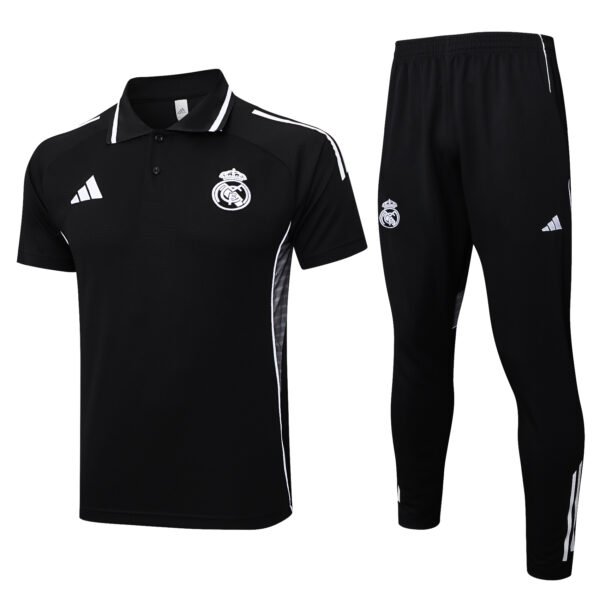 Real Madrid Training POLO Black Kit 2025/26
