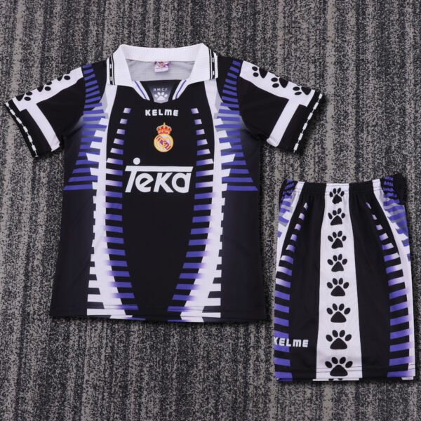 Kids Retro Real Madrid Third Away Jersey 1997/98
