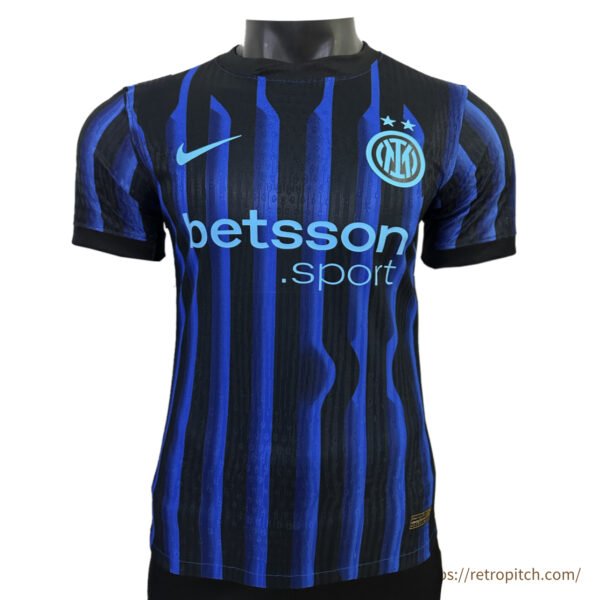 Inter Milan Home Match Jersey Player Version 2025/26