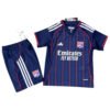 Kids Olympique Lyonnais Away Jersey Kit 2025/26