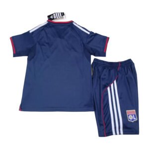 Kids Olympique Lyonnais Away Jersey Kit 2025/26