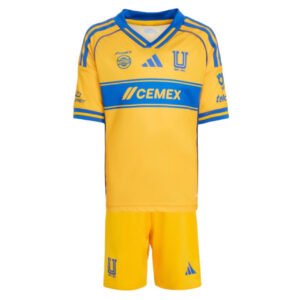 Kids Tigres UANL Home Jersey Kit 2025/26