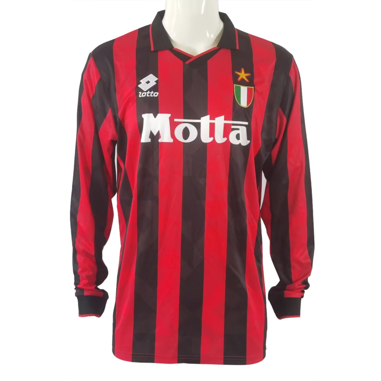 Retro AC Milan Home Jersey Long Sleeve 1993/94