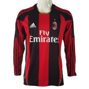 Retro AC Milan Home Jersey Long Sleeve 2010/11