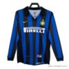 Retro Inter Milan Home Jersey Long Sleeves 1998/99