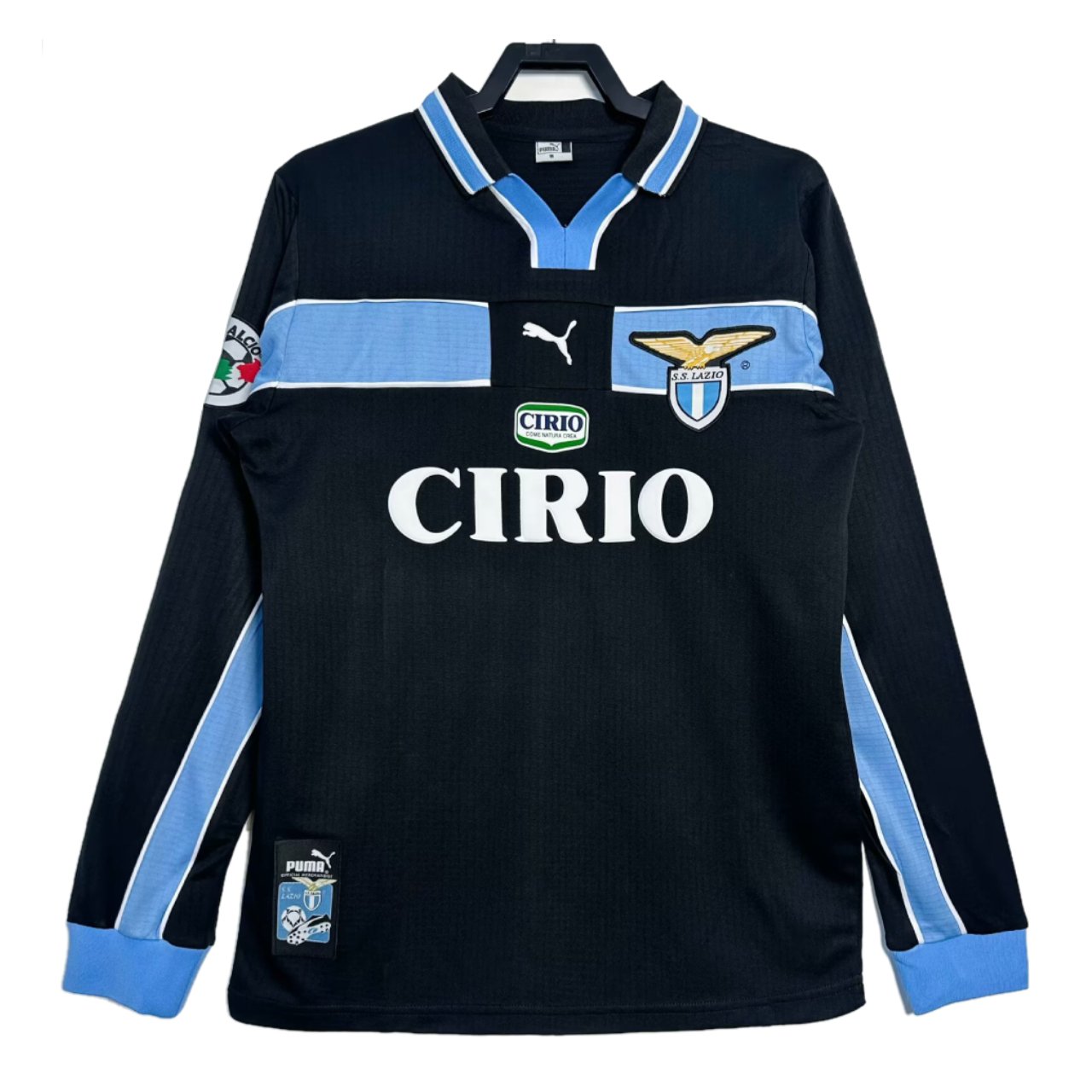 Retro Lazio Away Jersey Long Sleeves 1998/99