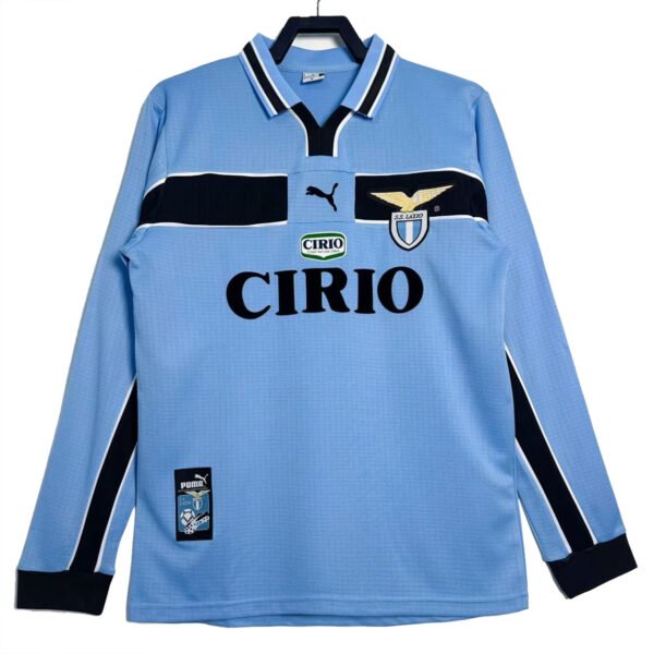 Retro Lazio Home Jersey Long Sleeves 1998/99