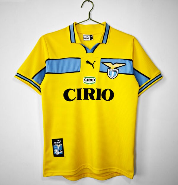 Retro Lazio Yellow Jersey 1998/99