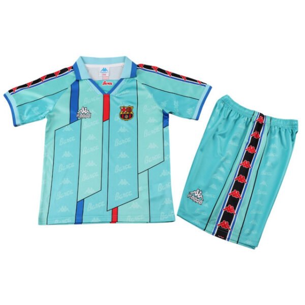 Barcelona 1996/97 Kid's Away Retro Kit