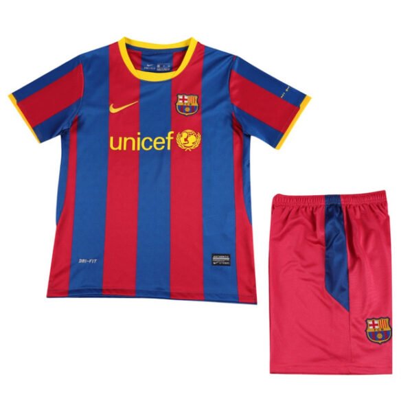 Barcelona 2010/11 Kid's Home Retro Kit