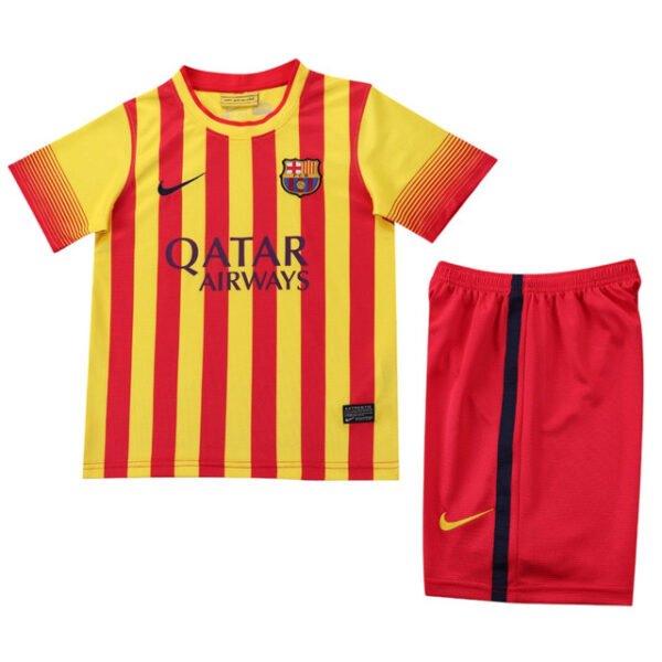 Barcelona 2013/14 Kid's Away Retro Kit
