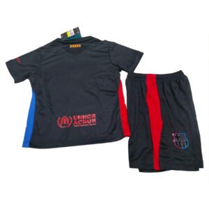 Kids Barcelona Away Jersey Kit 2024/25