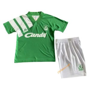 Kids Liverpool Away Jersey Retro Kit 1991/92