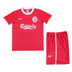 Kids Liverpool Home Jersey Retro Kit 1997/98