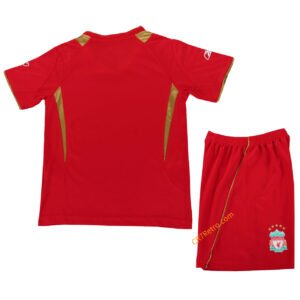 Kids Liverpool Home Jersey Retro Kit 2005/06