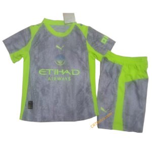 Kids Manchester City Third Jersey Kit 2025/26