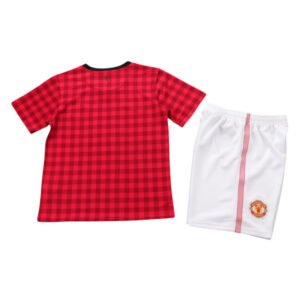 Kids Retro Manchester United Home Jersey Kit 2012/13
