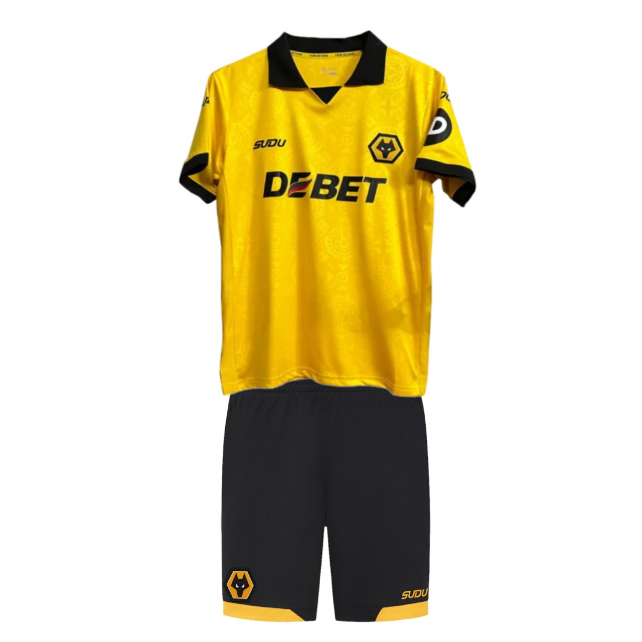 Kids Wolves Home Jersey Kit 2025/26