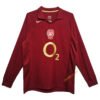 Retro Arsenal Home Jersey Long Sleeve 2005/06