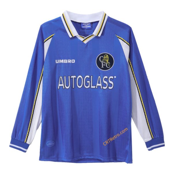 Retro Chelsea Home Jersey Long Sleeves 1997/99