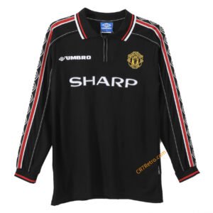 Retro Manchester United Away Jersey Long Sleeve 1998/99