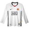 Retro Manchester United Away Jersey Long Sleeve 2008/09