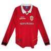 Retro Manchester United Home Jersey Long Sleeve 1999/00
