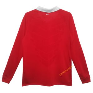Retro Manchester United Home Jersey Long Sleeve 2010/11