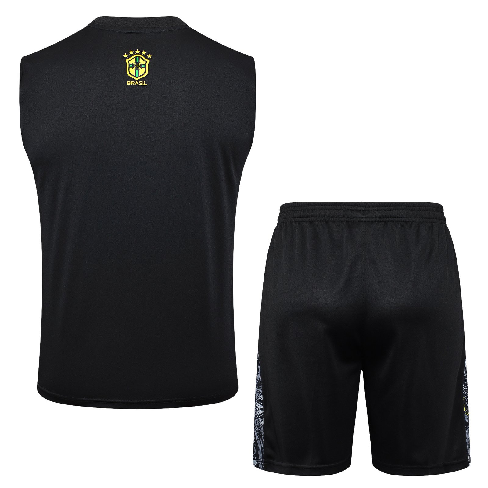 Brazil 24/25 Black Training Tank Top
