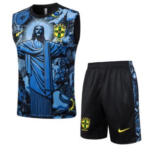 Brazil 24/25 Dark Blue Training Tank Top