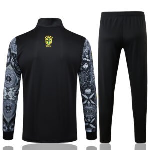 Brazil 24/25 Black Long Zip Jacket