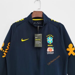 Brazil Navy Blue 2022/23 Jacket