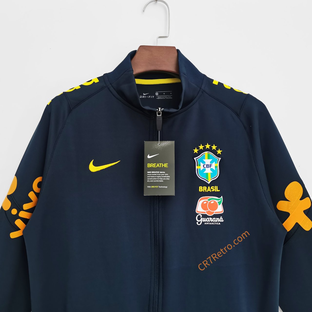 Brazil Navy Blue 2022/23 Jacket