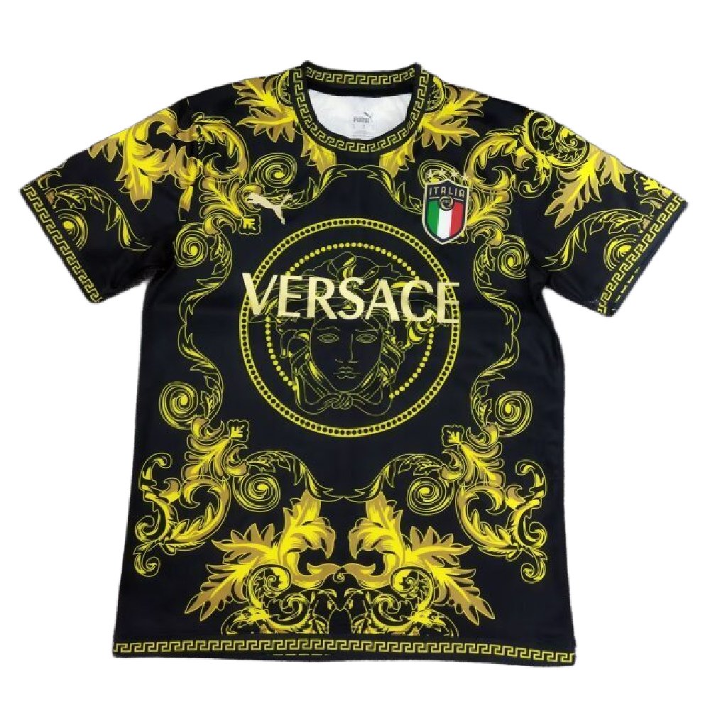 Italy Jersey x Versace Gold 2023/24
