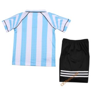 Kids Argentina Home Jersey Retro Kit 1996/97