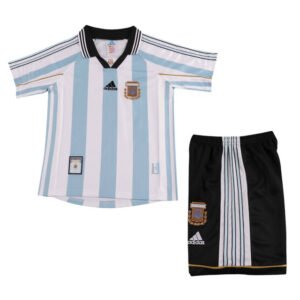 Kids Argentina Home Jersey Retro Kit 1998
