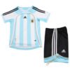 Kids Argentina Home Jersey Retro Kit 2006/07