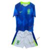 Kids Brazil Away Jersey Kit 2025