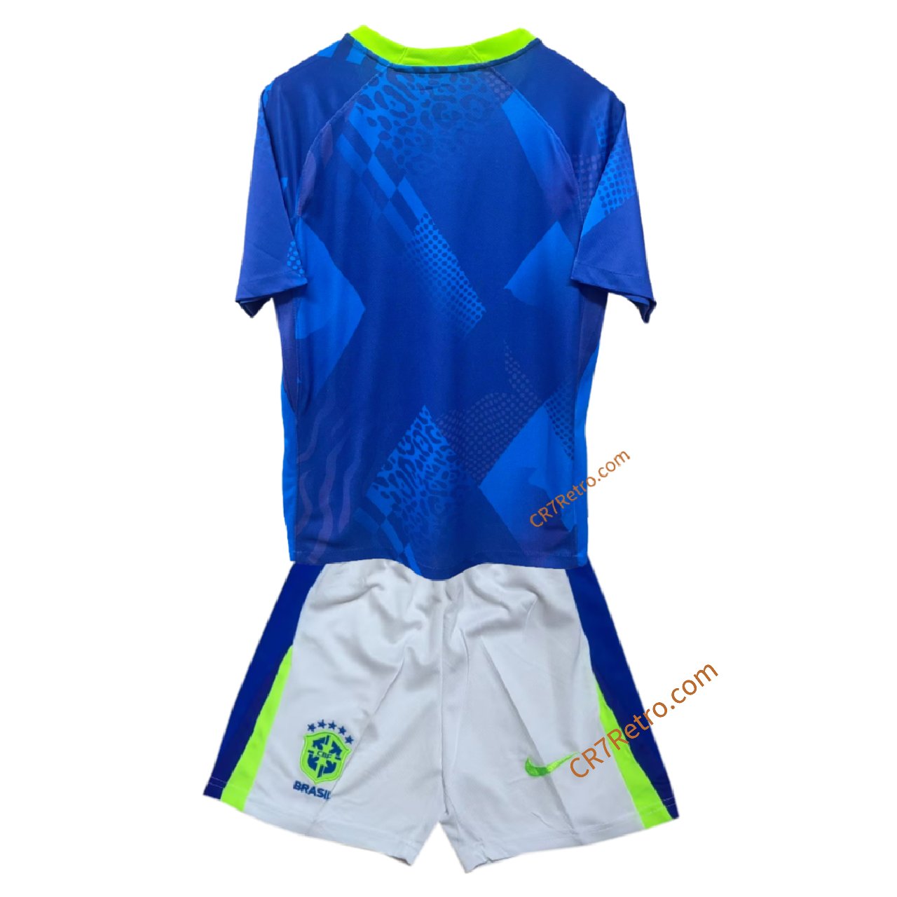 Kids Brazil Away Jersey Kit 2025