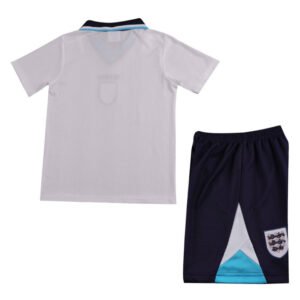 Kids England Home Jersey Retro Kit 1996