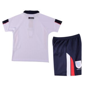 Kids England Home Jersey Retro Kit 1998