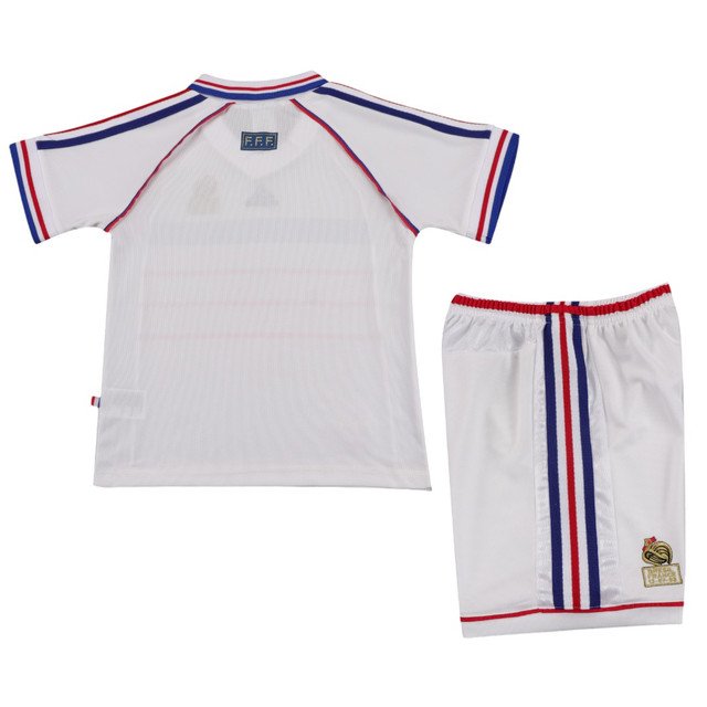 Kid's France Away Jersey Retro Kit 1998