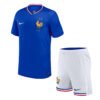 Kids France Home Jersey Euro 2024