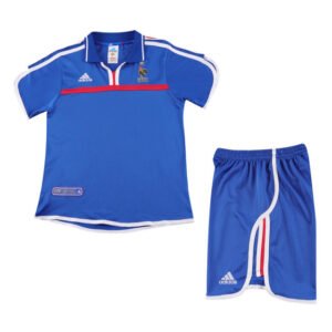 Kid's France Home Jersey Retro Kit 2000