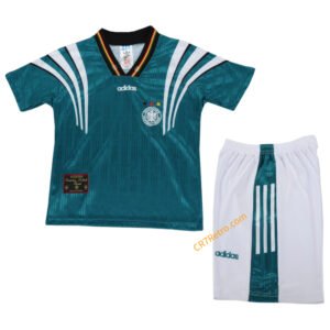 Kid's Germany Away Jersey Retro Kit 1996