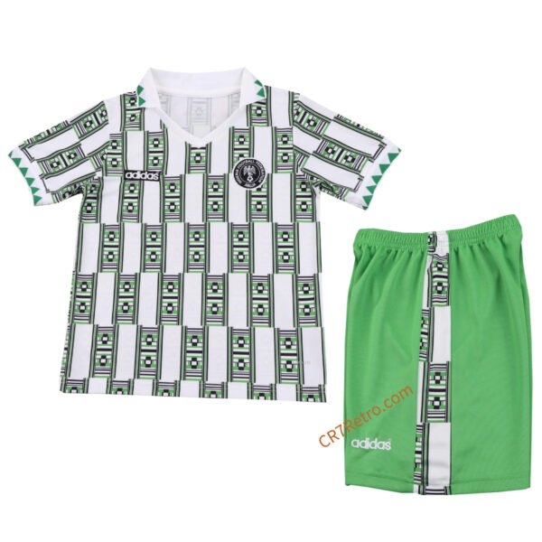 Kids Retro Nigeria Away Jersey Kit 1994