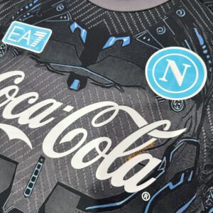 Napoli Black Cyborg Special Kit Jersey 2025/26