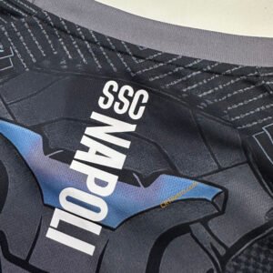 Napoli Black Cyborg Special Kit Jersey 2025/26